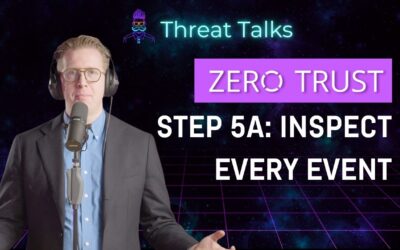Zero Trust step 5A: Stop Breaches—Inspect Every Event Now
